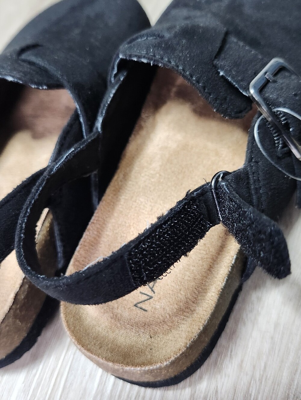 Nautica Black Slip On Kids Berlin Clogs Size 10 Boys Girls Unisex Comfort NEW - Picture 5 of 6